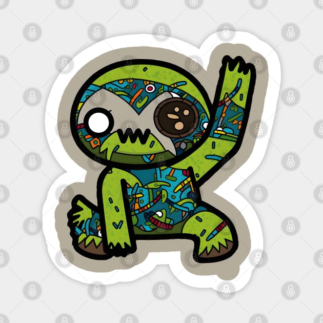 Sloth Lover Sticker by Xtian Dela ✅